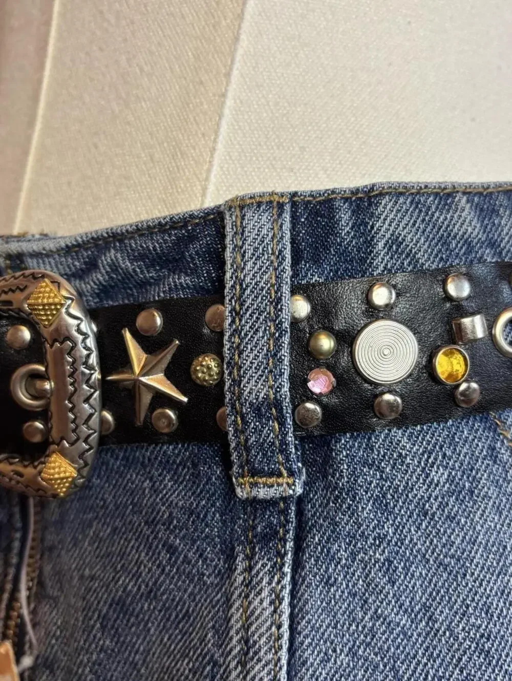 N/A jeweled studded